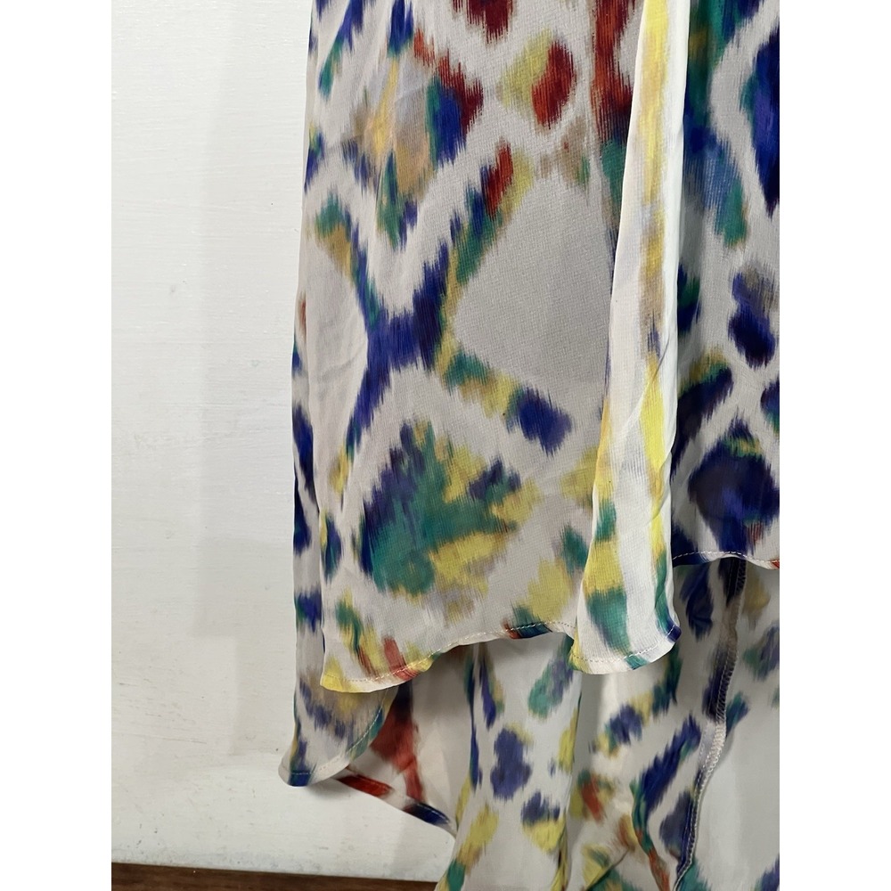 Women's Sundress See Through Beach XXI Us.M Tie Dye Hippy Chic Vibe Vacay Garden - Picture 4 of 9